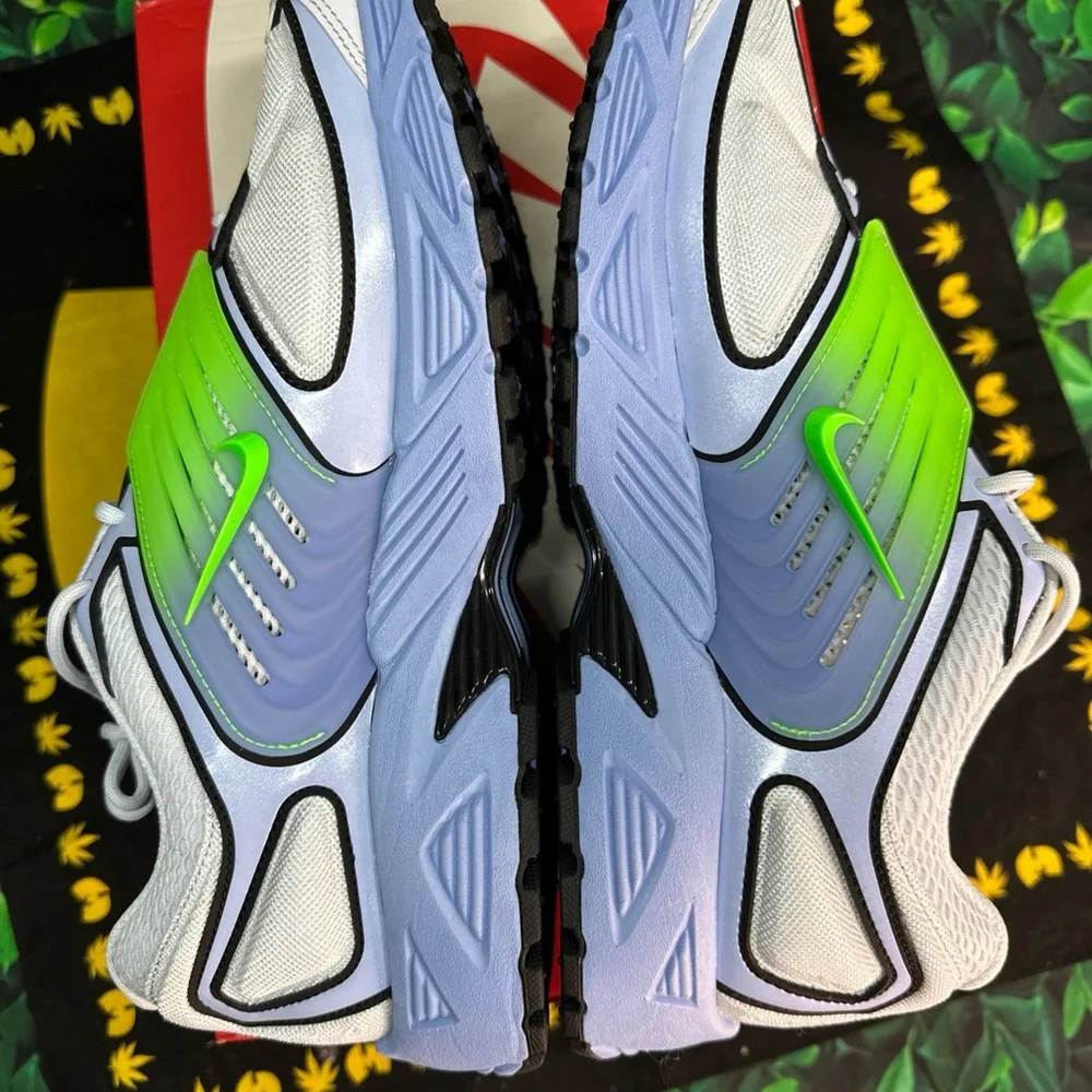 Nike Air Pegasus Wave Football Grey/Green Strike Size 11M/12.5W  NIB - Picture 5 of 6